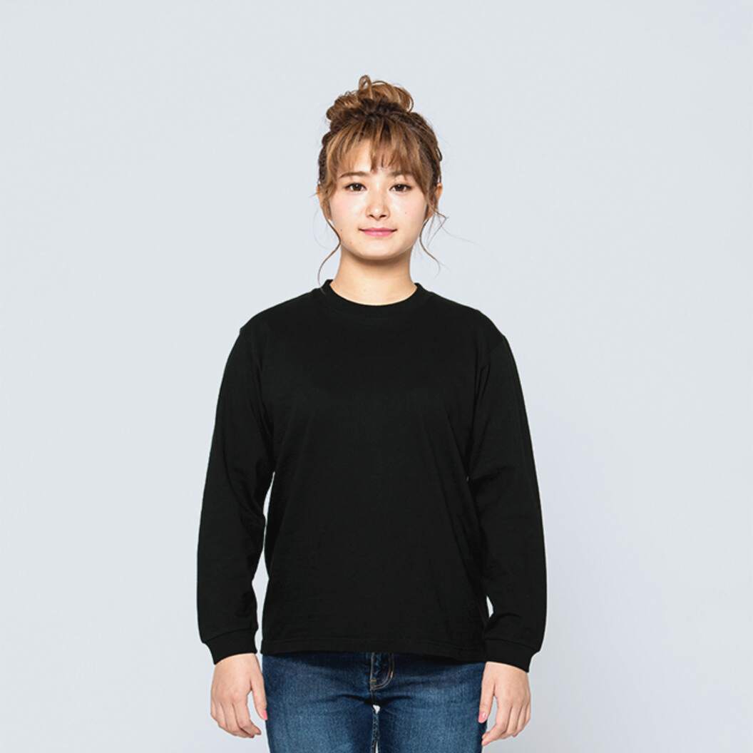 7.4オンス スーパーヘビー長袖Tシャツ リブ袖 Printstar 00149-HVL
