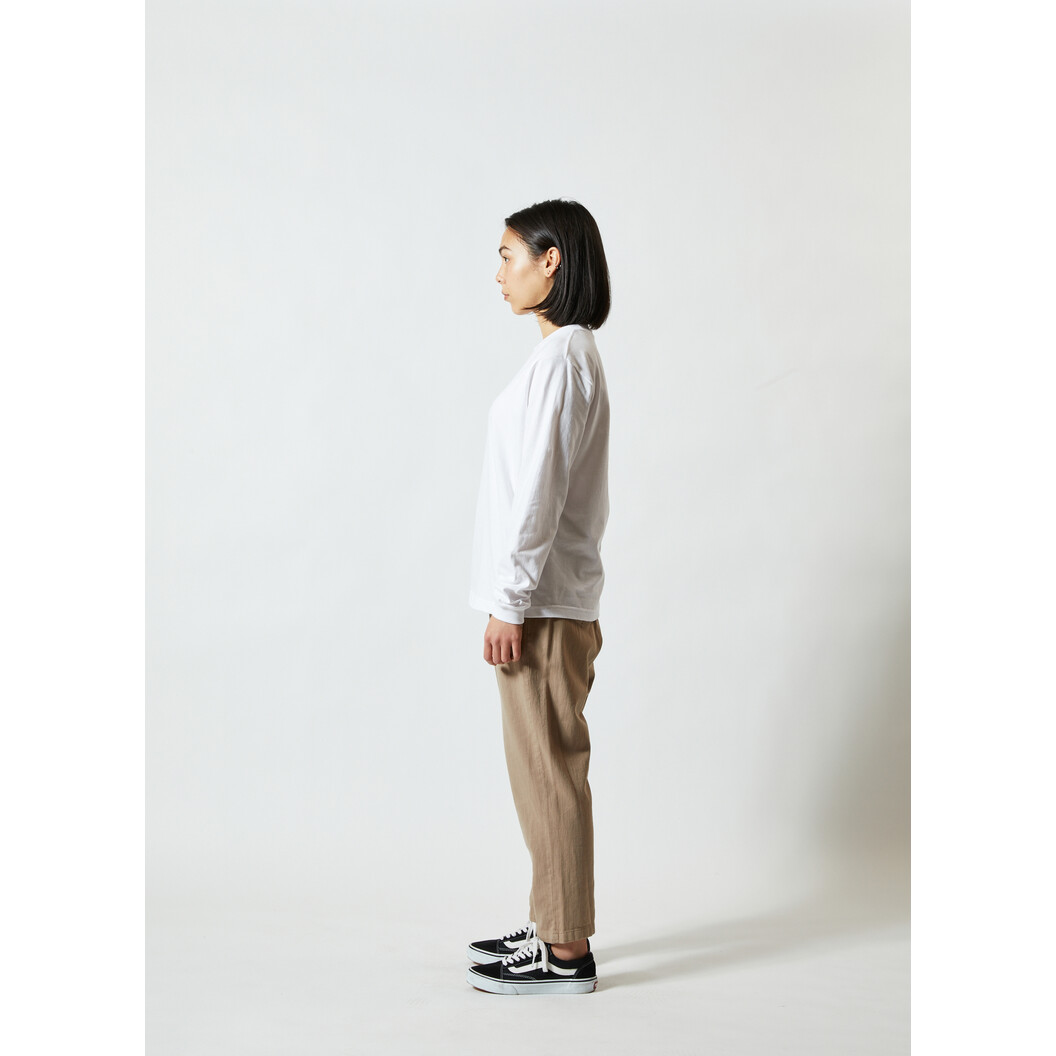 5.6オンス ロングスリーブTシャツ(1.6インチリブ) 5011-01