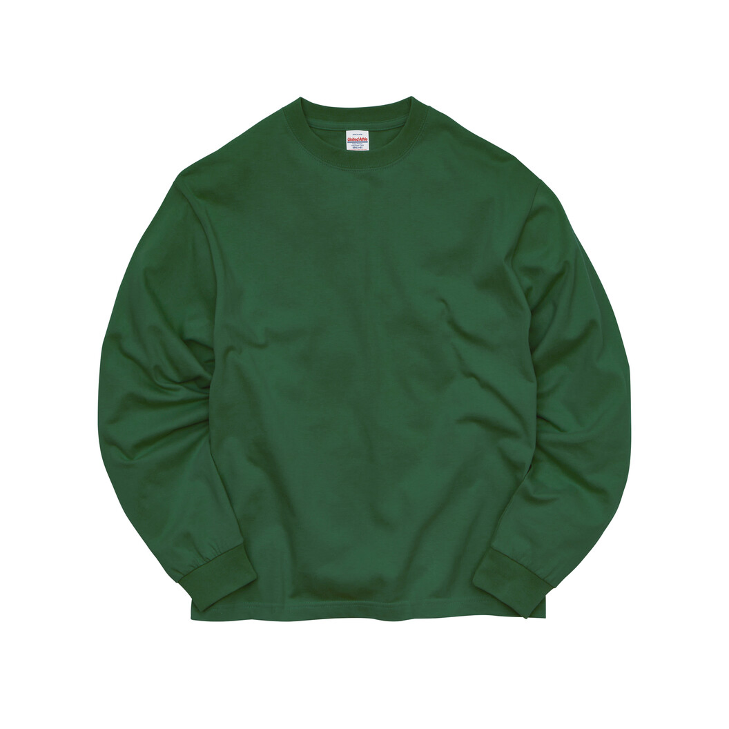 6.2オンス プレミアム ロングスリーブ Tシャツ(2.1インチリブ) 5913-01
