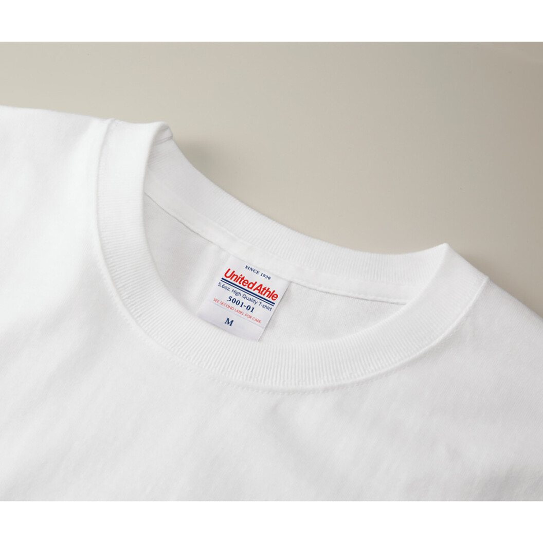 5.6オンス ハイクオリティーTシャツ United Athle 5001-01