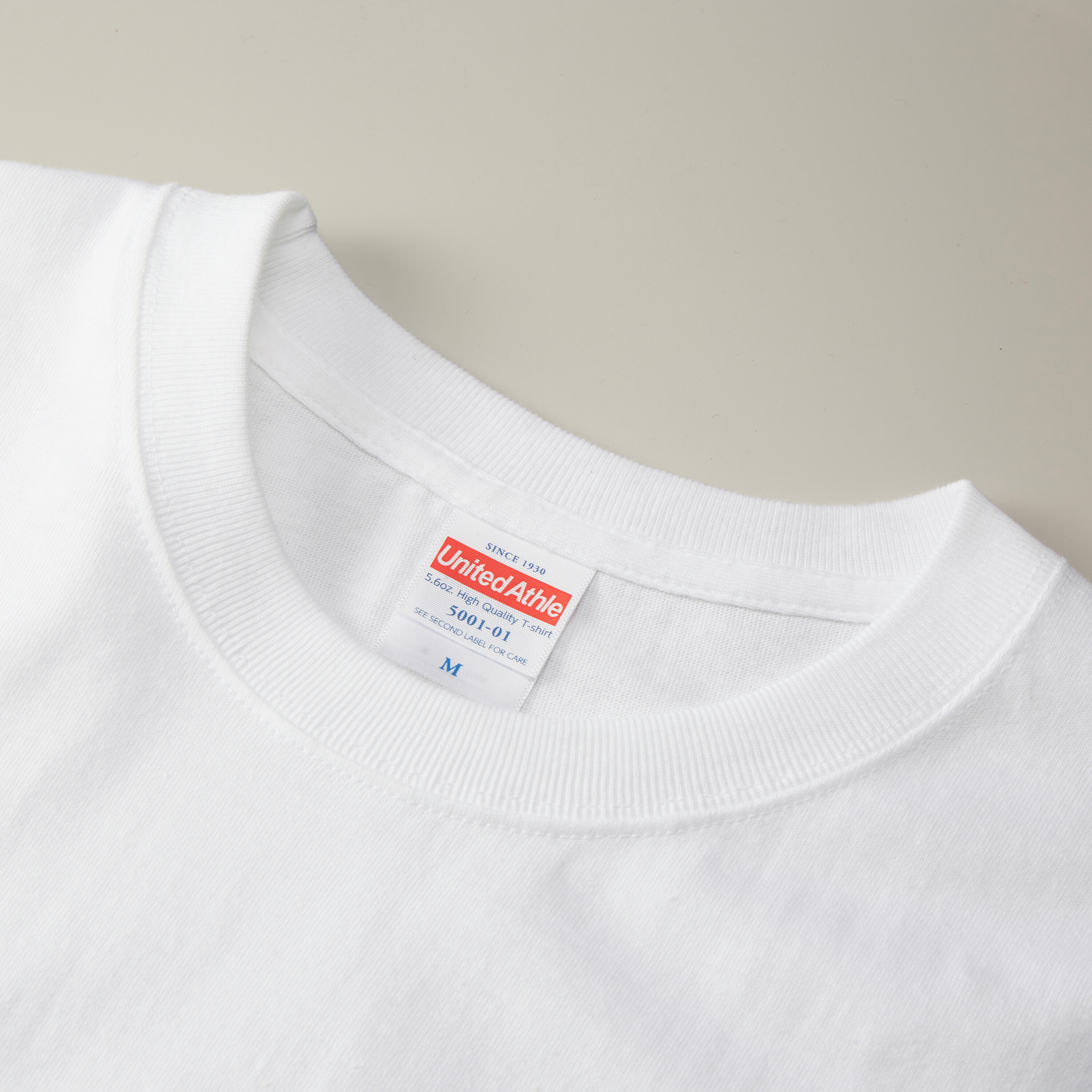 【当日・翌日出荷】5.6オンス ハイクオリティーTシャツ United Athle 5001-01