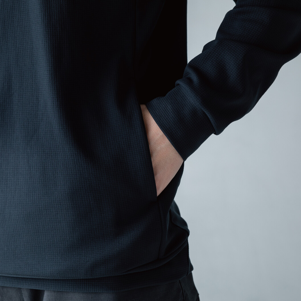 秋冬用 ニッカーズドライワッフルフーディー 5530