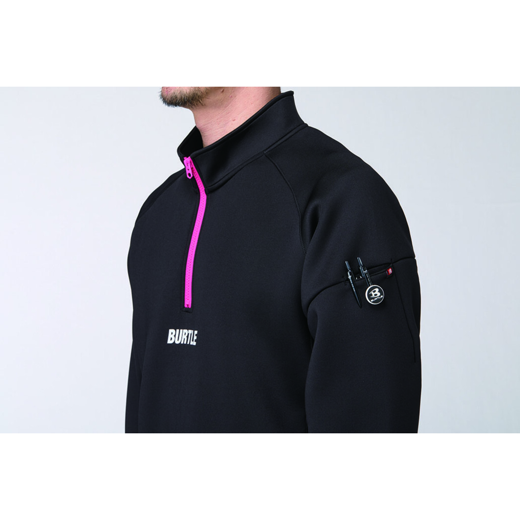 秋冬用 エアーテックハーフジップ(ユニセックス) バートル 4111