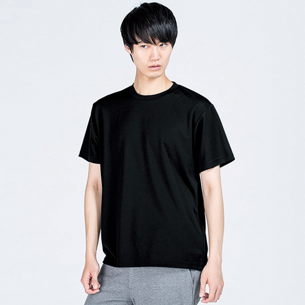 【特注】4.4オンス ドライTシャツ glimmer 00300-ACT（シルクプリント・左胸/左袖/背面）