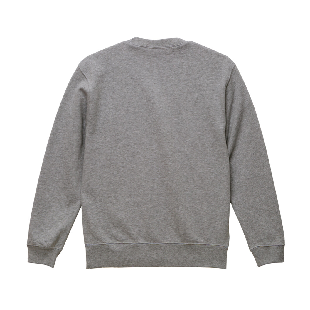 【特注】10.0オンス クルーネック スウェット 裏パイル United Athle 5044-01（オリジナル刺繍2色＋タグ）