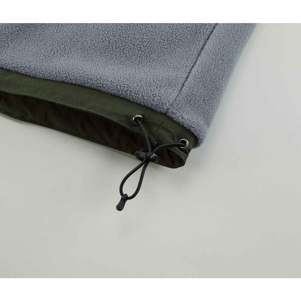 シェル フリース リバーシブル スタンド ジャケット 7493-01