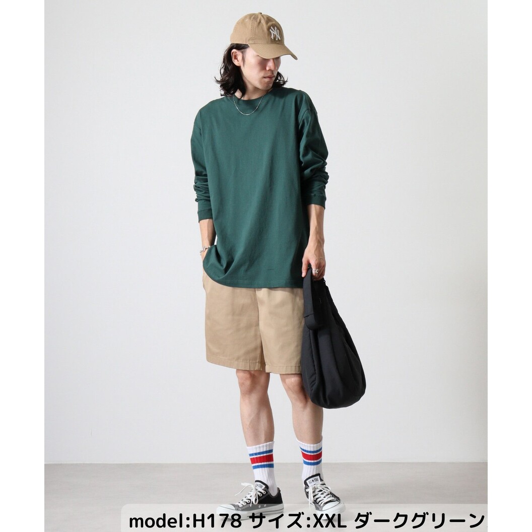 6.2オンス オープンエンド マックスウェイトロングスリーブTシャツ(リブ有り) RL1216